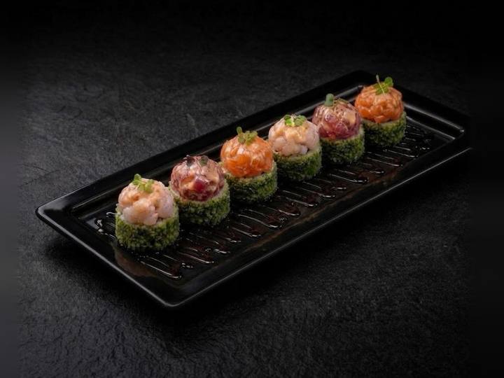 Pistachio Tartare Trio